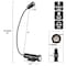 Fleming Supply Magnetic Lamp, CREE LED Work Light with 550 Lumen, Magnet Bases, Flexible Gooseneck for Desks(Black) 945890FVD - alternate 3